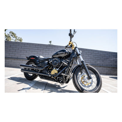 Burly Brand Brawler Crash Bar Kit – Front &amp; Rear | M8 Softail | Black