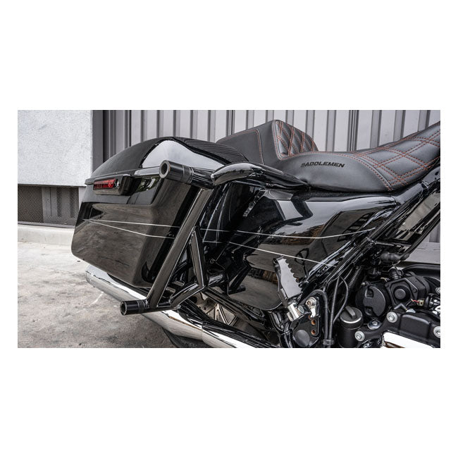 Burly Brand, Brawler crash bar kit Touring. Black