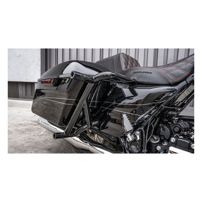 Burly Brand, Brawler crash bar kit Touring. Black