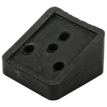 Rubber mount block