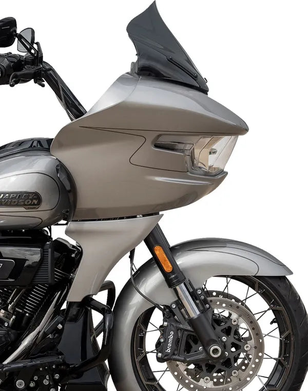 KLOCK WERKS FLTR 2023+ Flare Windshield, 12" Pro-Tour – Dark Smoke