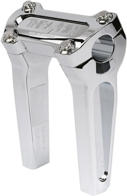 THRASHIN Supply 6" Straight Risers – Chrome
