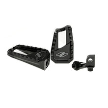 Kraus, Apex Edge footpeg set. Black