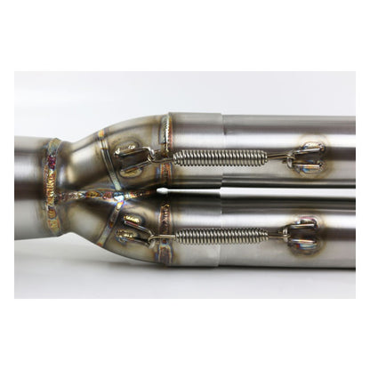 Kodlin Next Level 2-1 Exhaust System – Clear Stainless - Euro 4 and Euro 5 approved
