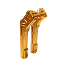 Vity's Design 10" Adjustable Risers, 1-1/8" (29mm) Handlebar - Gold