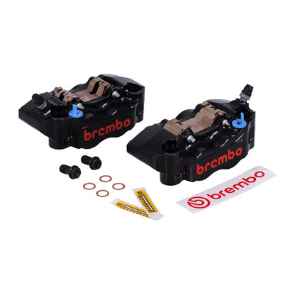 Brembo, GP4-RB Monoblock radial brake caliper set. Black