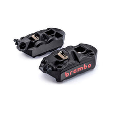 *24H EXTRA DELIVERY TIME* Brembo, M4 Monoblock radial brake caliper set. Black