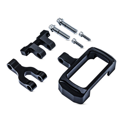 PM, rectangular gauge relocation for Phatbar and riser kit