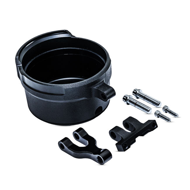 PM 4" Round Gauge Relocation Kit – Phatbar &amp; Riser