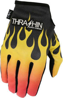 THRASHIN SUPPLY CO. – STEALTH FLAME GLOVES