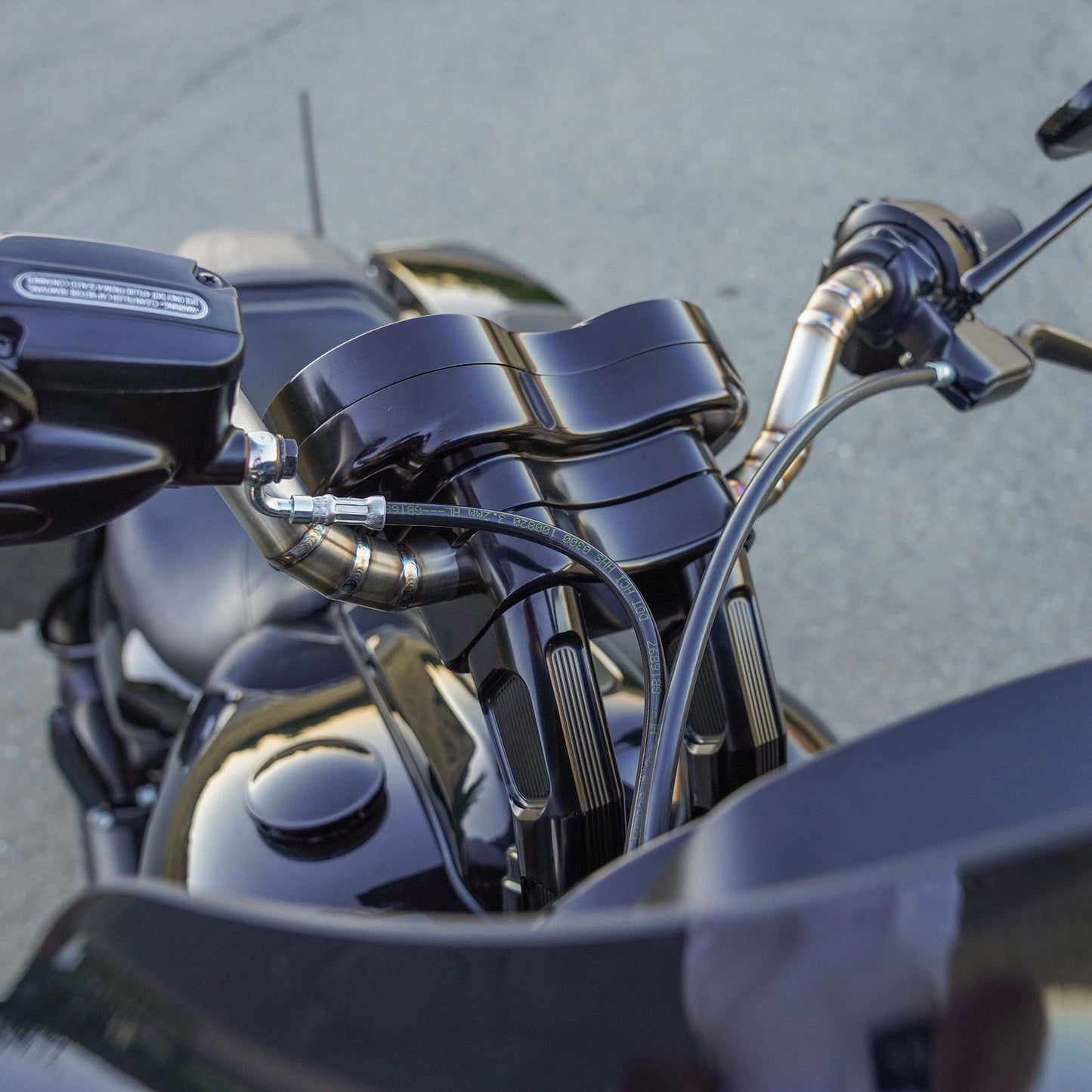 Arlen Ness MX Moto handlebar, Welded stainless