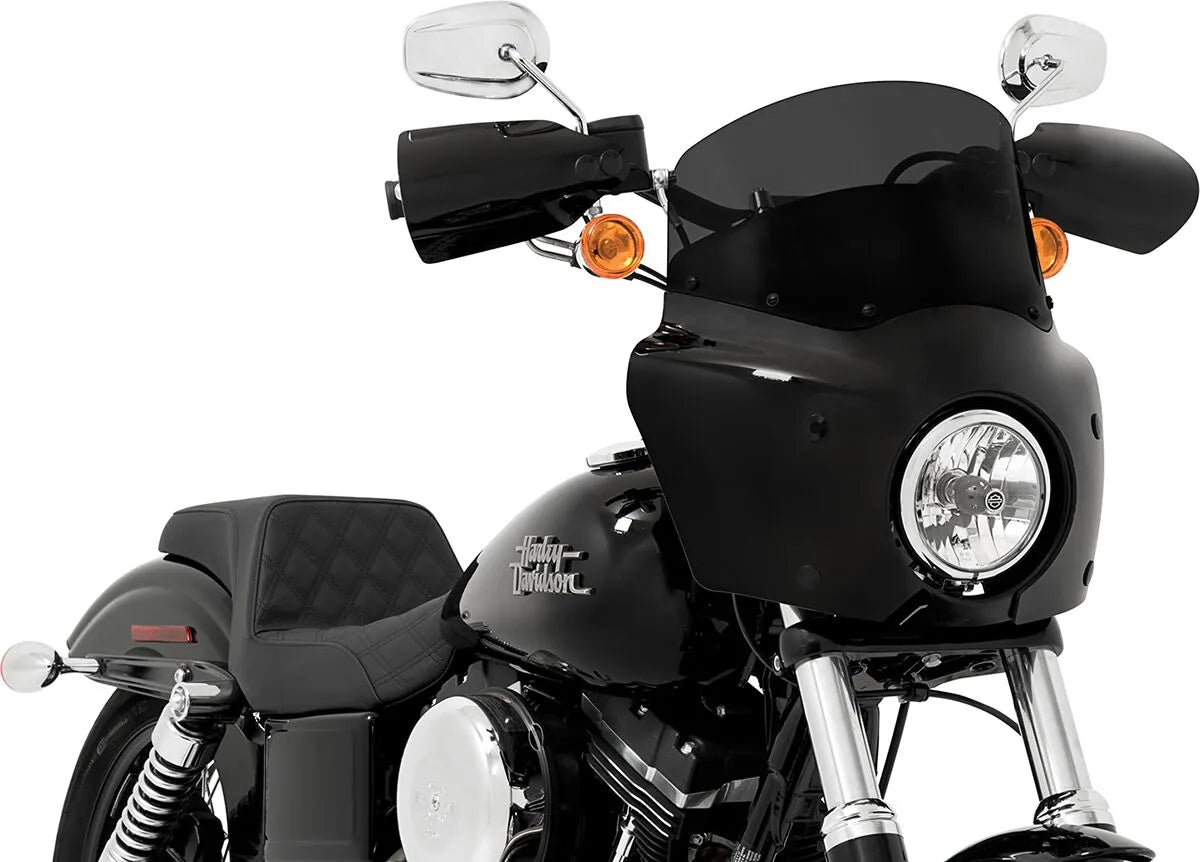 Memphis Shades Road Warrior 9" Windshield – Dark Smoke