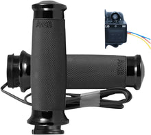 AVON GRIPS – Throttle-By-Wire greb med varme, sort anodiseret