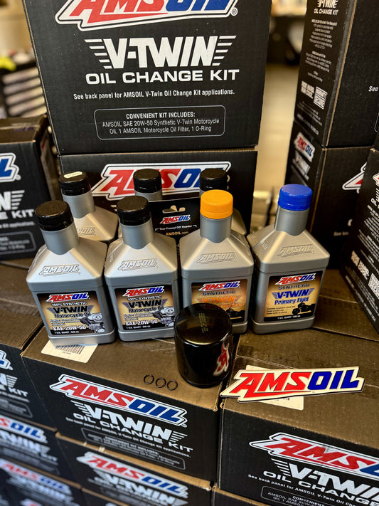 Amsoil 3-Hole Service Kit - Black Filter, 2017-2025