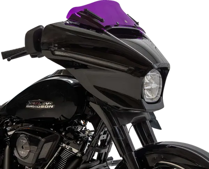 KLOCK WERKS FLH 2023+ Flare Windshield, 6.5" – Purple