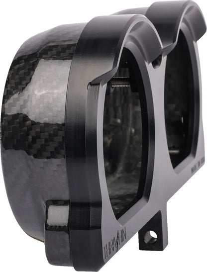 THRASHIN SUPPLY CO. Gauge Relocation Kit – FLTR – Carbon/Black