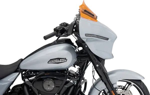 KLOCK WERKS FLH 2023+ Flare Windshield, 8" – Orange