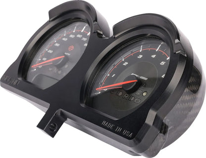 THRASHIN SUPPLY CO. Gauge Relocation Kit – FLTR – Carbon/Black