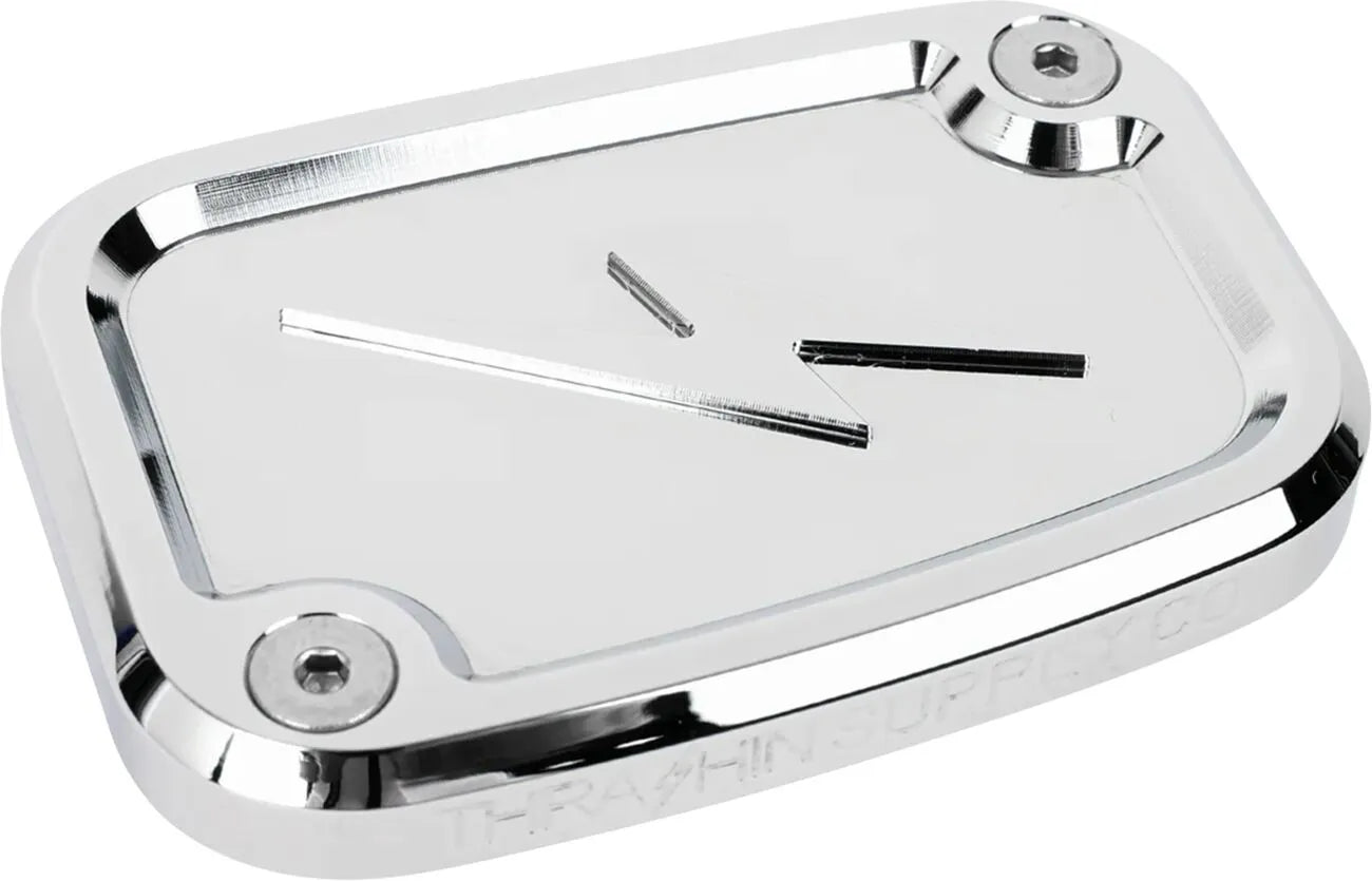 Thrashin Supply Co. – Front Brake Fluid Reservoir Cap, Chrome (18+ Softail)