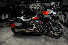 GHNOON Vinyl Seat with SLISTOP Surface and Black Logo – for Touring CVO