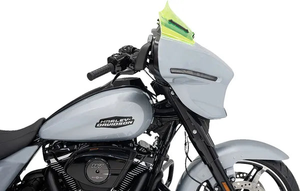 KLOCK WERKS FLH 2023+ Flare Windshield, 8" – Green Ice