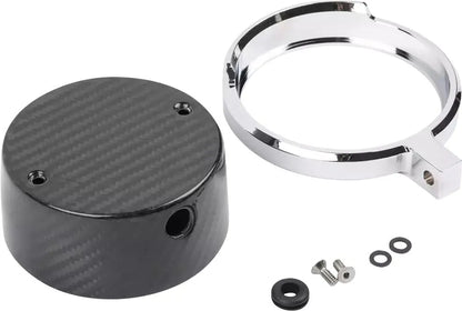 THRASHIN SUPPLY CO. – Speedometer Relocation Kit FXLRS – Carbon/Chrome