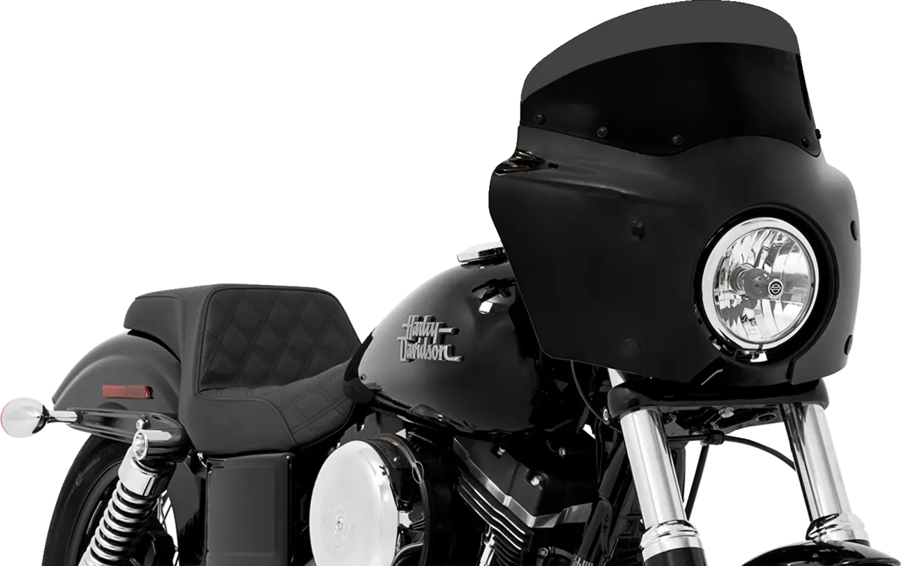 Memphis Shades Road Warrior 7" Windshield – Dark Smoke