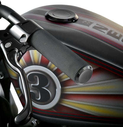 Arlen Ness – Knurled Grips (Cable) Black