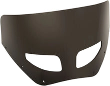 Memphis Shades Road Warrior 9" Windshield – Dark Smoke (with ventilation)