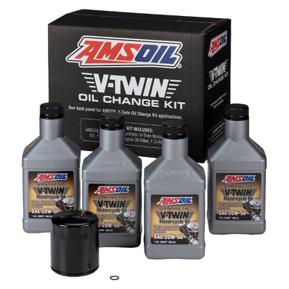 Amsoil V-Twin Oil Kit - HDBK - 1999-2019