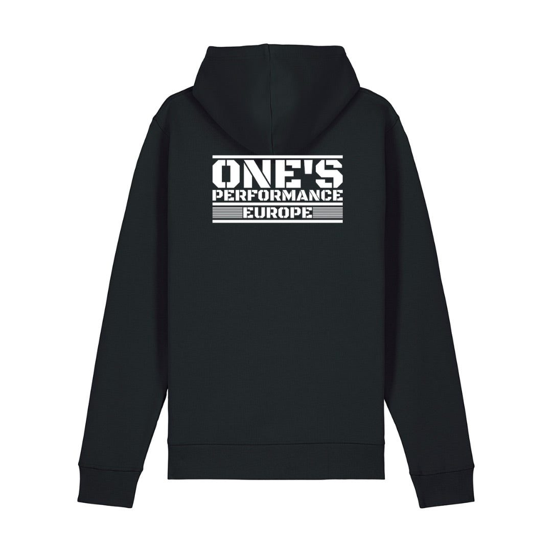 ONE’S PERFORMANCE EUROPE Oversized Hoodie – Sort