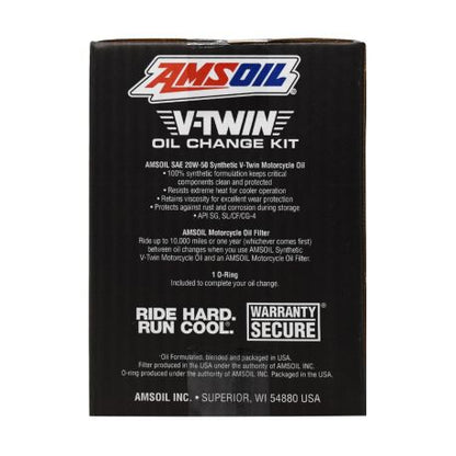 Amsoil V-Twin Oil Kit - HDMB - 2017-2025