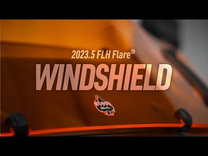 KLOCK WERKS FLH 2023+ Flare Windshield, 8" – Tint (let tonet)