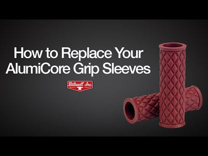 Biltwell AlumiCore Grip – Dual‑Cable (Black)