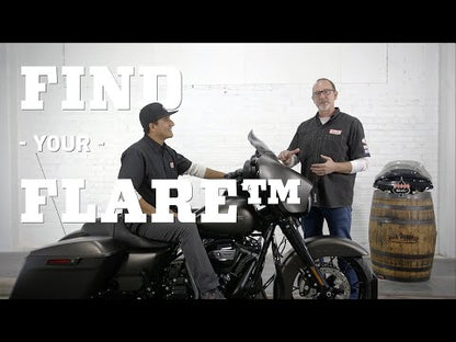 KLOCK WERKS FLH 2023+ Flare Windshield, 8" – Tint (let tonet)