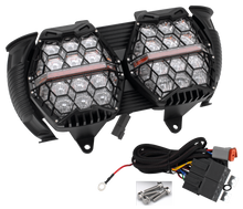 HONEYCOMB ROAD GLIDE LED HEADLIGHT UNIT